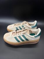 Sneakersy damskie Adidas Gazelle Bold beżowe 40 - obrazek 7