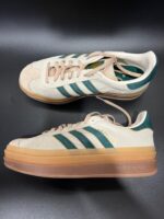 Sneakersy damskie Adidas Gazelle Bold beżowe 40