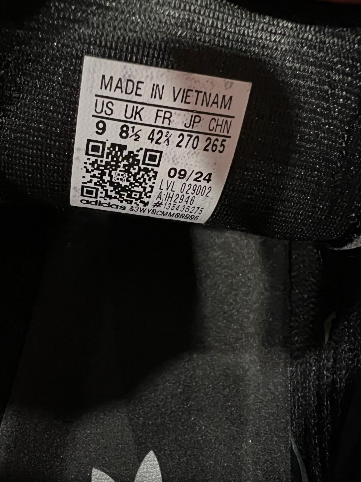 IMG_3708 Sneakersy Adidas Gazelle x Dime skórzane czarne 42 2\3 - obrazek 2