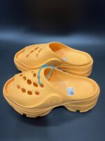 Klapki damskie Adidas x Stella McCartney Clogs Hazy Orange 38 - obrazek 7