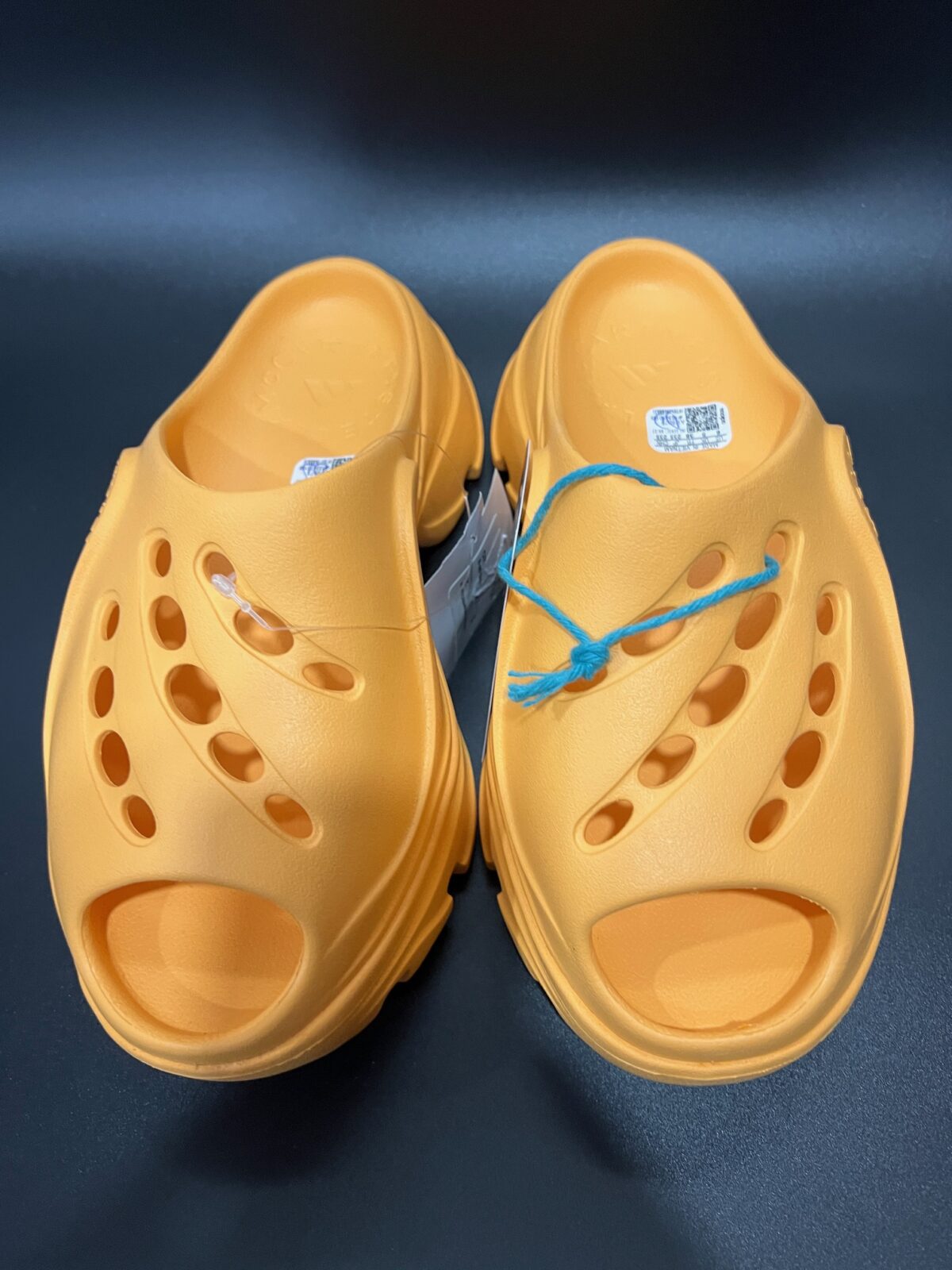 IMG_3717 Klapki damskie Adidas x Stella McCartney Clogs Hazy Orange 38 - obrazek 6