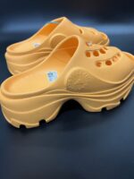 Klapki damskie Adidas x Stella McCartney Clogs Hazy Orange 38 - obrazek 3