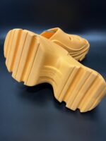 Klapki damskie Adidas x Stella McCartney Clogs Hazy Orange 38 - obrazek 2