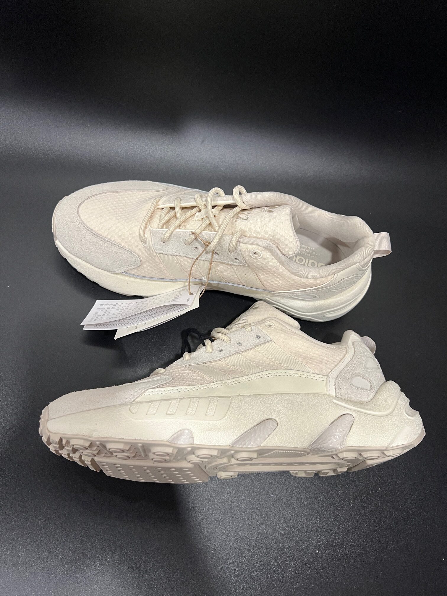 わっしょい Sneakersy Adidas ZX22 Boost kremowe 41 1 | Plebiscytowa13
