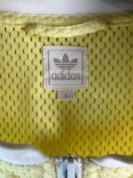 Bluza Adidas Originals siateczkowa żółta L - obrazek 3