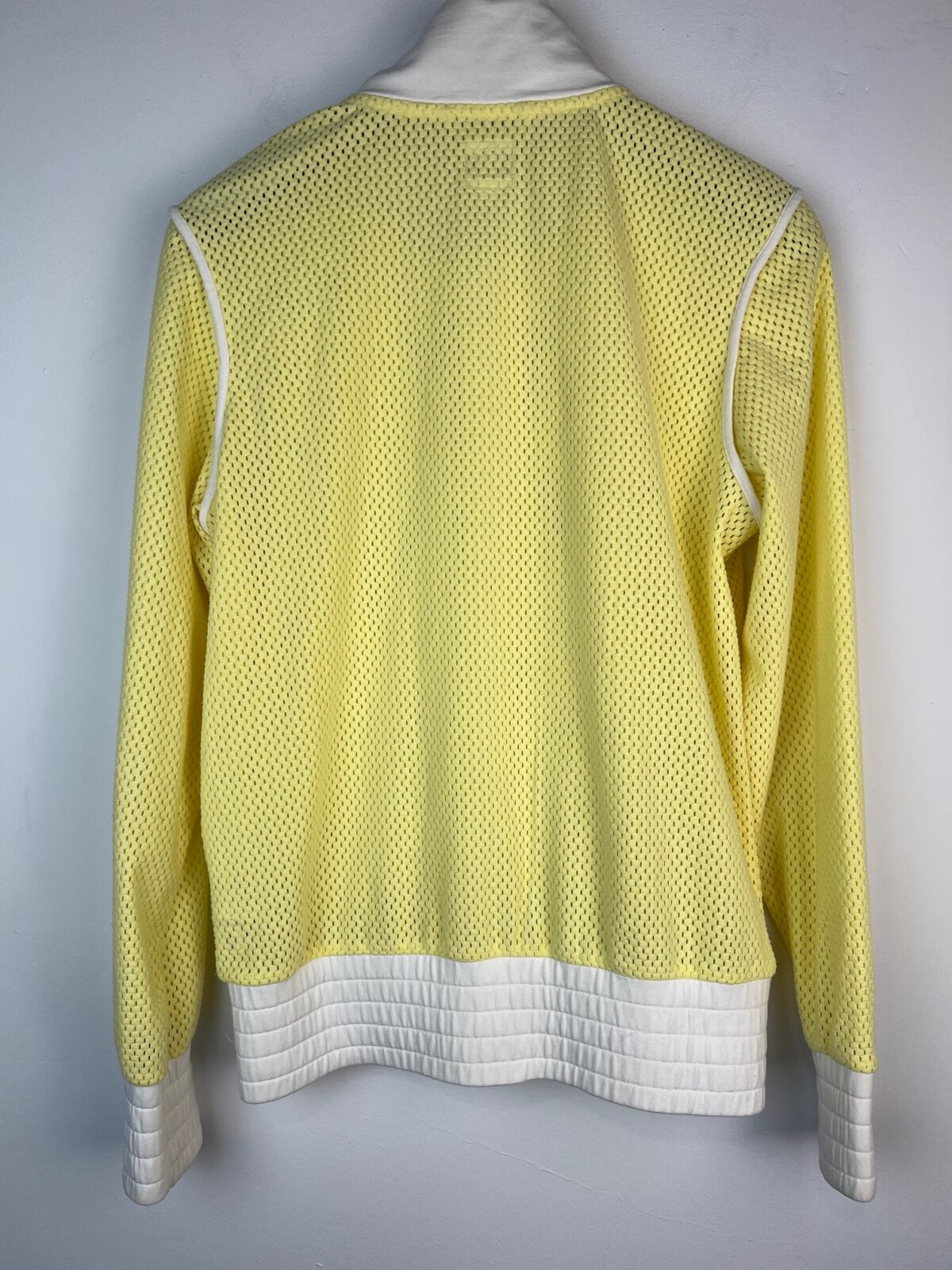 IMG_3853 Bluza Adidas Originals siateczkowa żółta L - obrazek 2