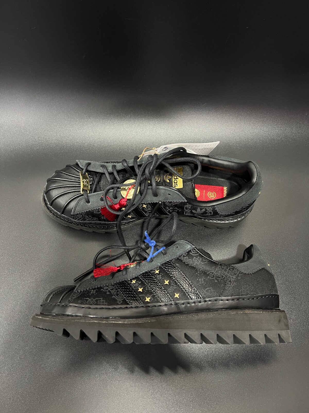 IMG_3889 Sneakersy Adidas Superstar x CLOT 42 2\3 - obrazek 4