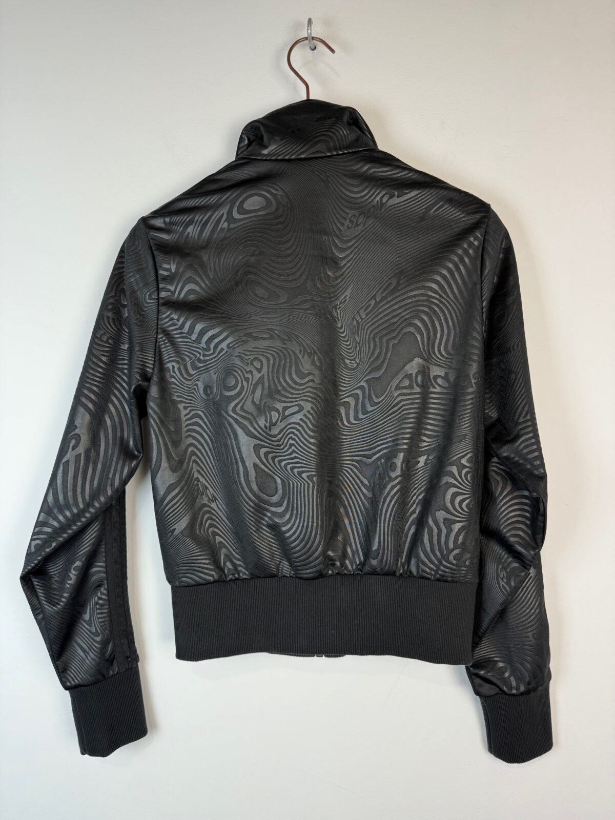 IMG_4044 Bluza damska Adidas Marble Print czarna S - obrazek 2