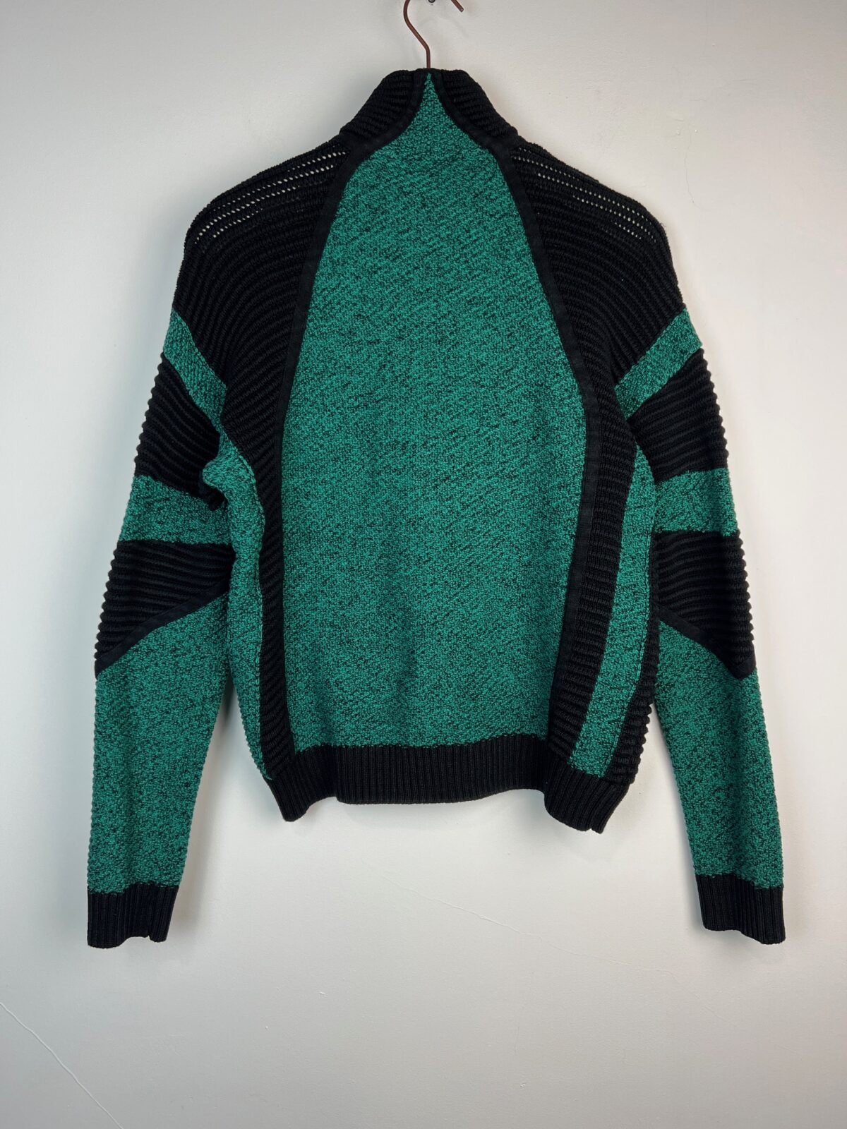 Bluza sweter kardigan Adidas Equipment zielony S - obrazek 4