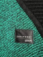 Bluza sweter kardigan Adidas Equipment zielony S - obrazek 3