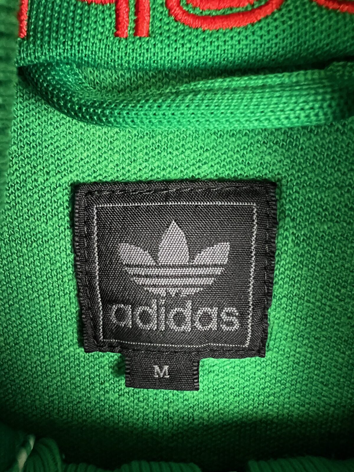 Bluza męska Adidas Originals Mexico FIFA 2010 zielona M - obrazek 3