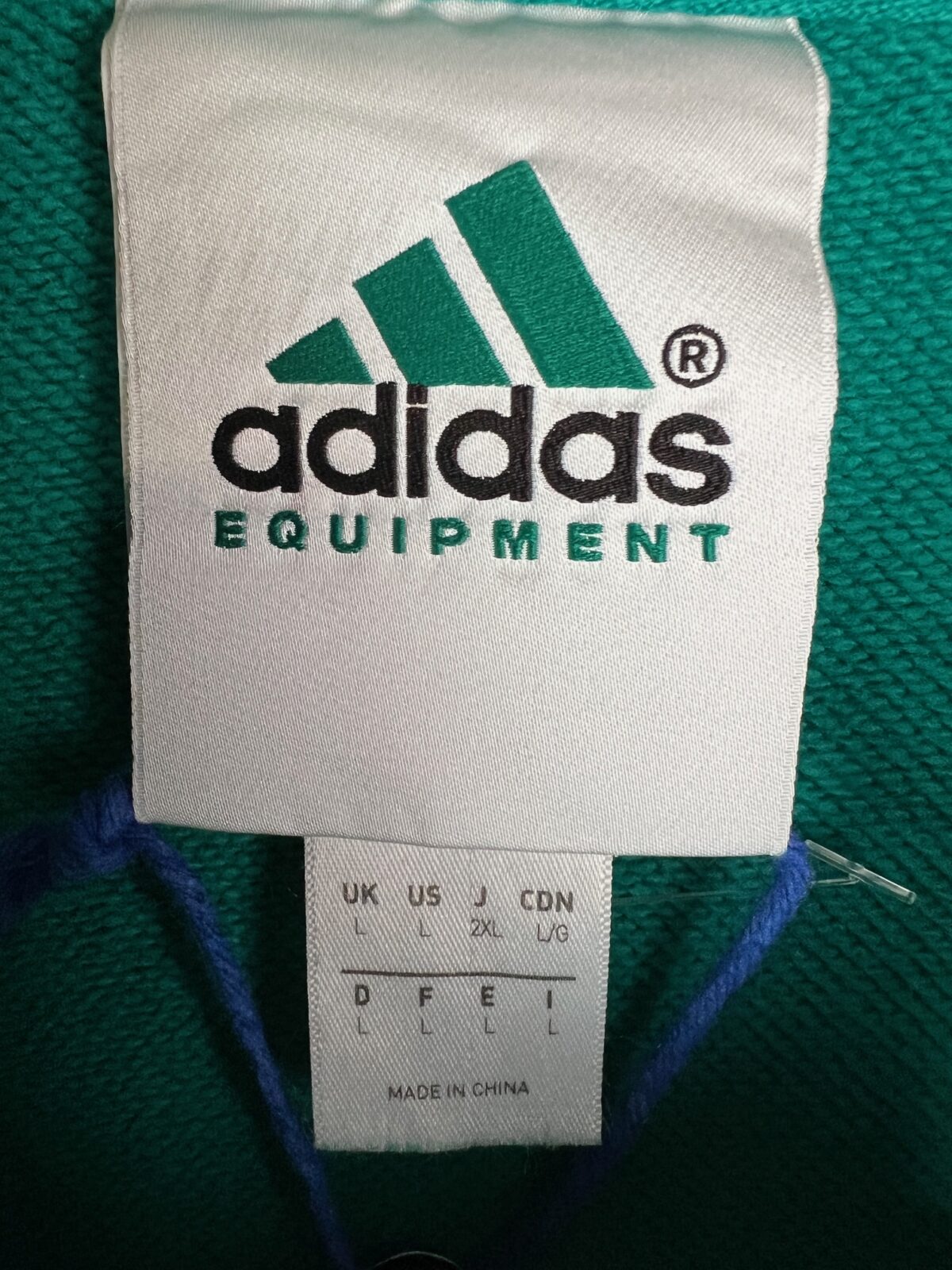 Bluza męska Adidas Equipment morska L - obrazek 3