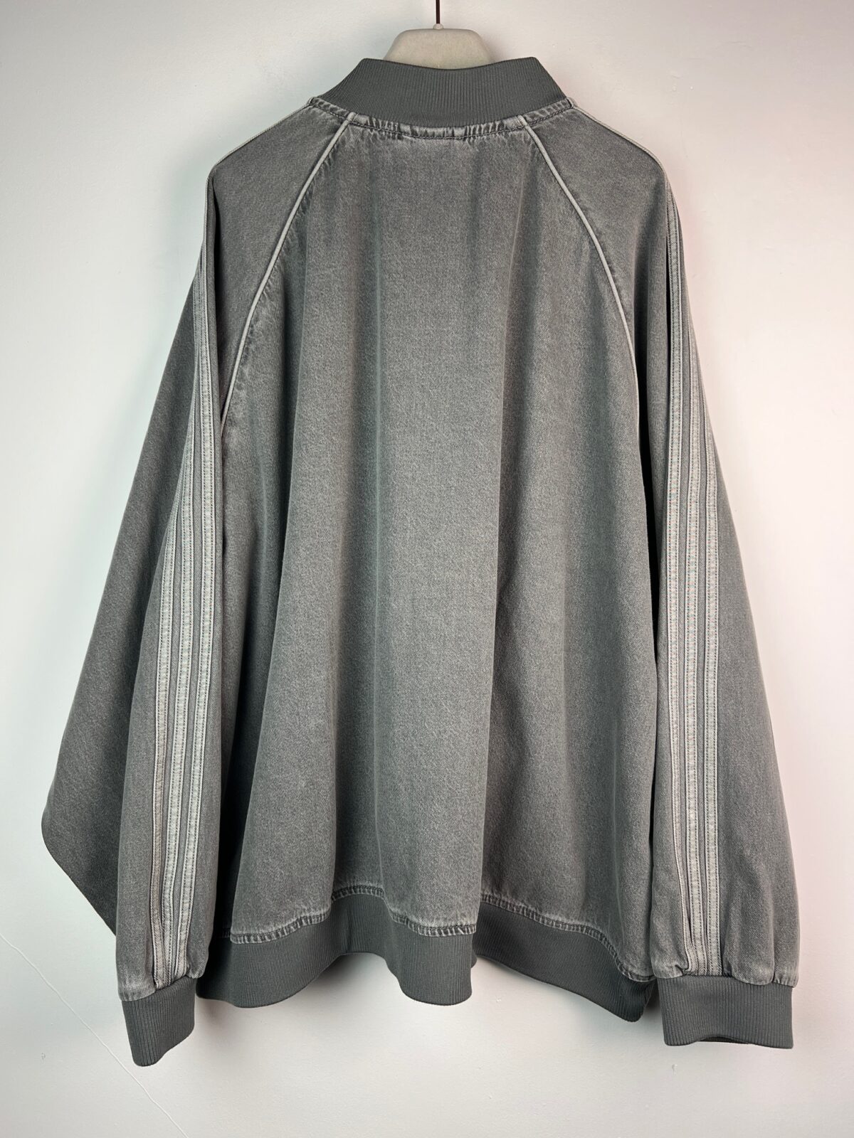 Kurtka męska jeansowa Adidas Originals szara 3XL - obrazek 3