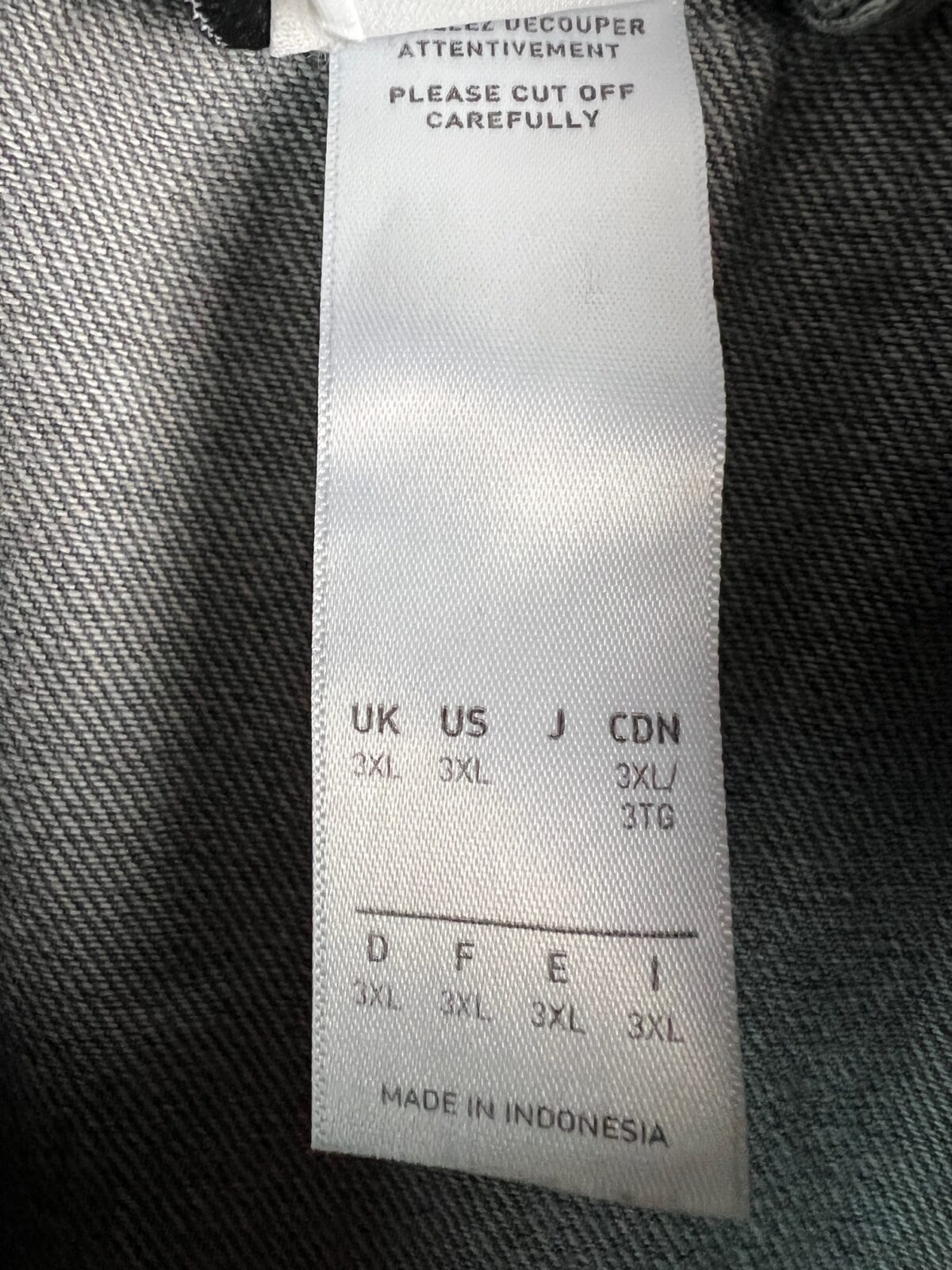 Kurtka męska jeansowa Adidas Originals szara 3XL - obrazek 2