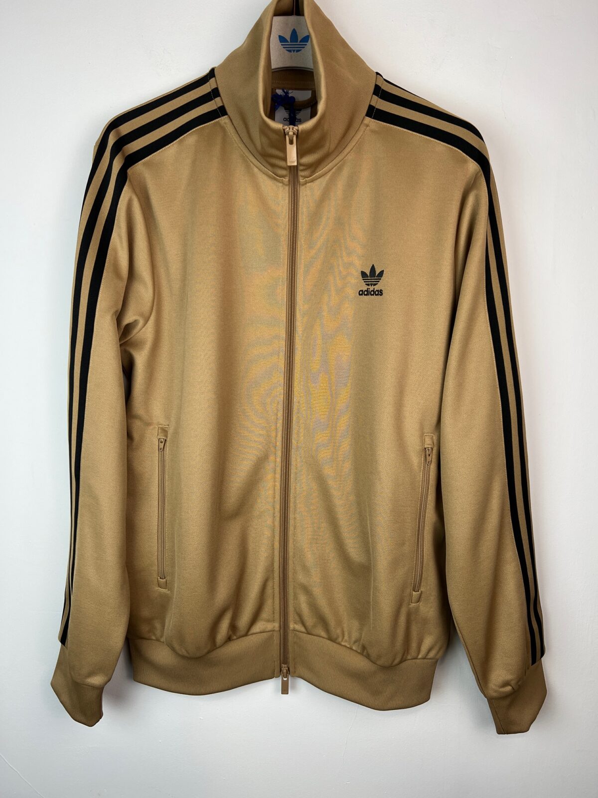 IMG_5040 Bluza męska Adidas Classic TT beżowa M - obrazek 1