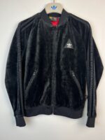 Bluza damska Adidas Pharrell Williams aksamit czarna XS-S