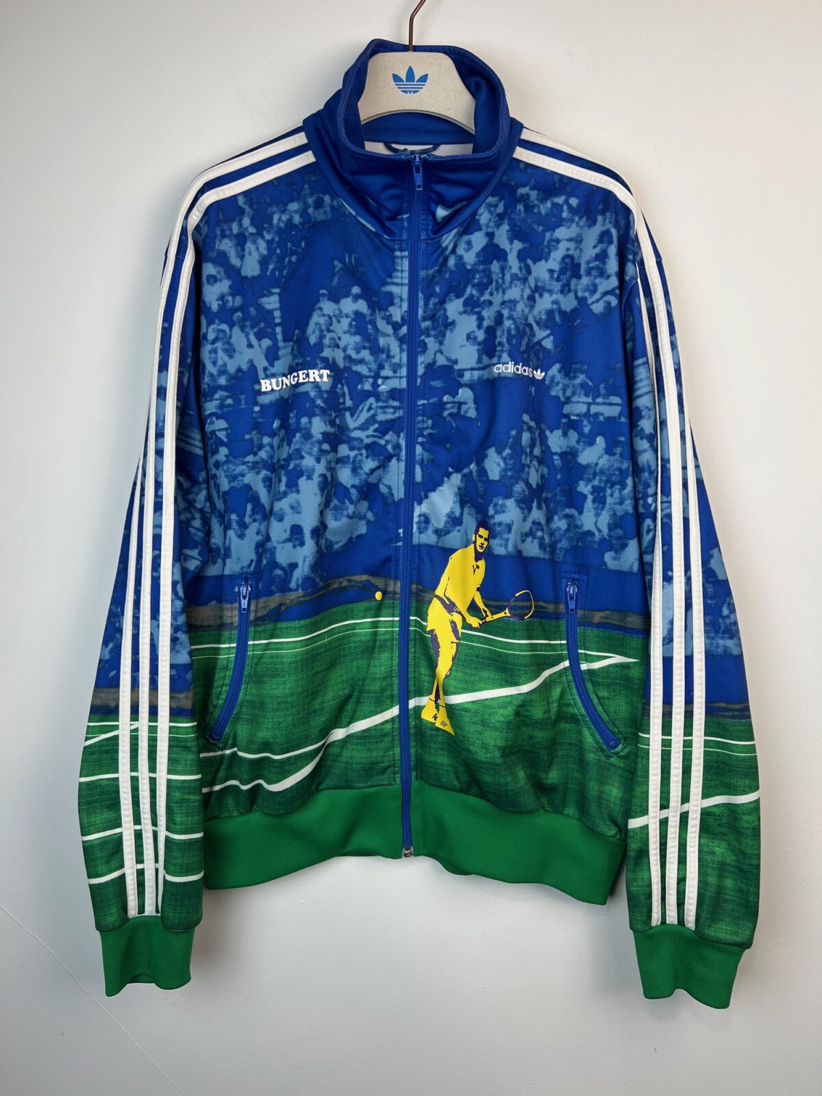 Bluza męska Adidas Originals Bungert niebieska XL - obrazek 2