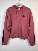 Bluza damska z kapturem Adidas Performance brudny róż S