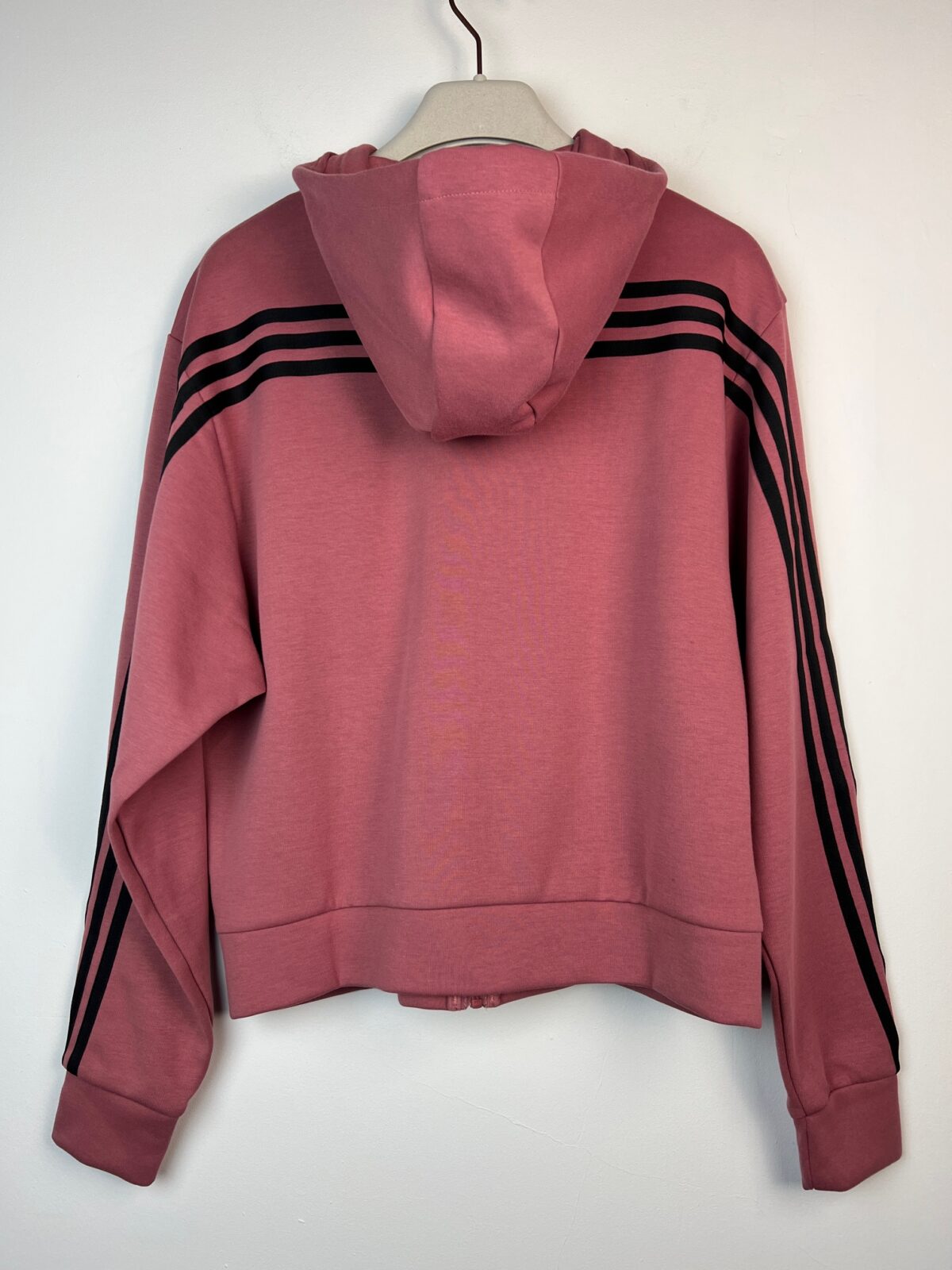 Bluza damska z kapturem Adidas Performance brudny róż S - obrazek 2
