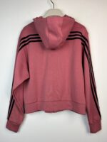 Bluza damska z kapturem Adidas Performance brudny róż S - obrazek 2