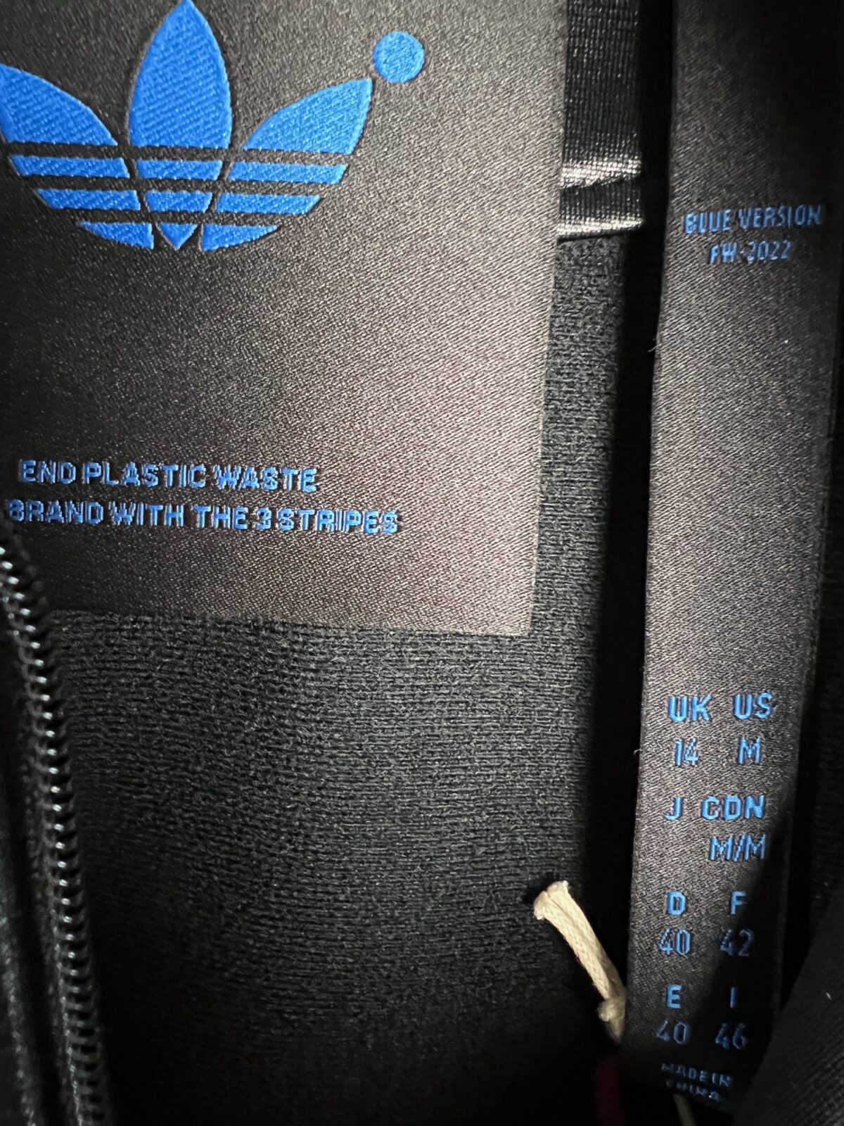 Bluza damska Adidas Chile62 Blue Version M - obrazek 2