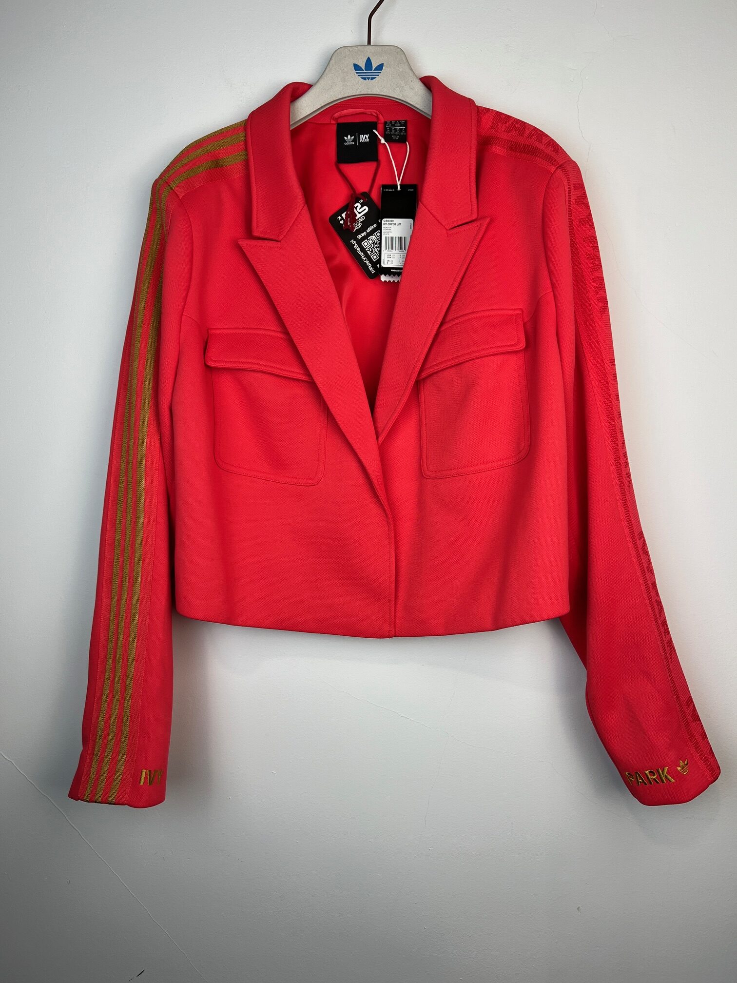 IMG_5814 (1) Marynarka damska Adidas x Ivy Park malinowa 2XL - obrazek 1