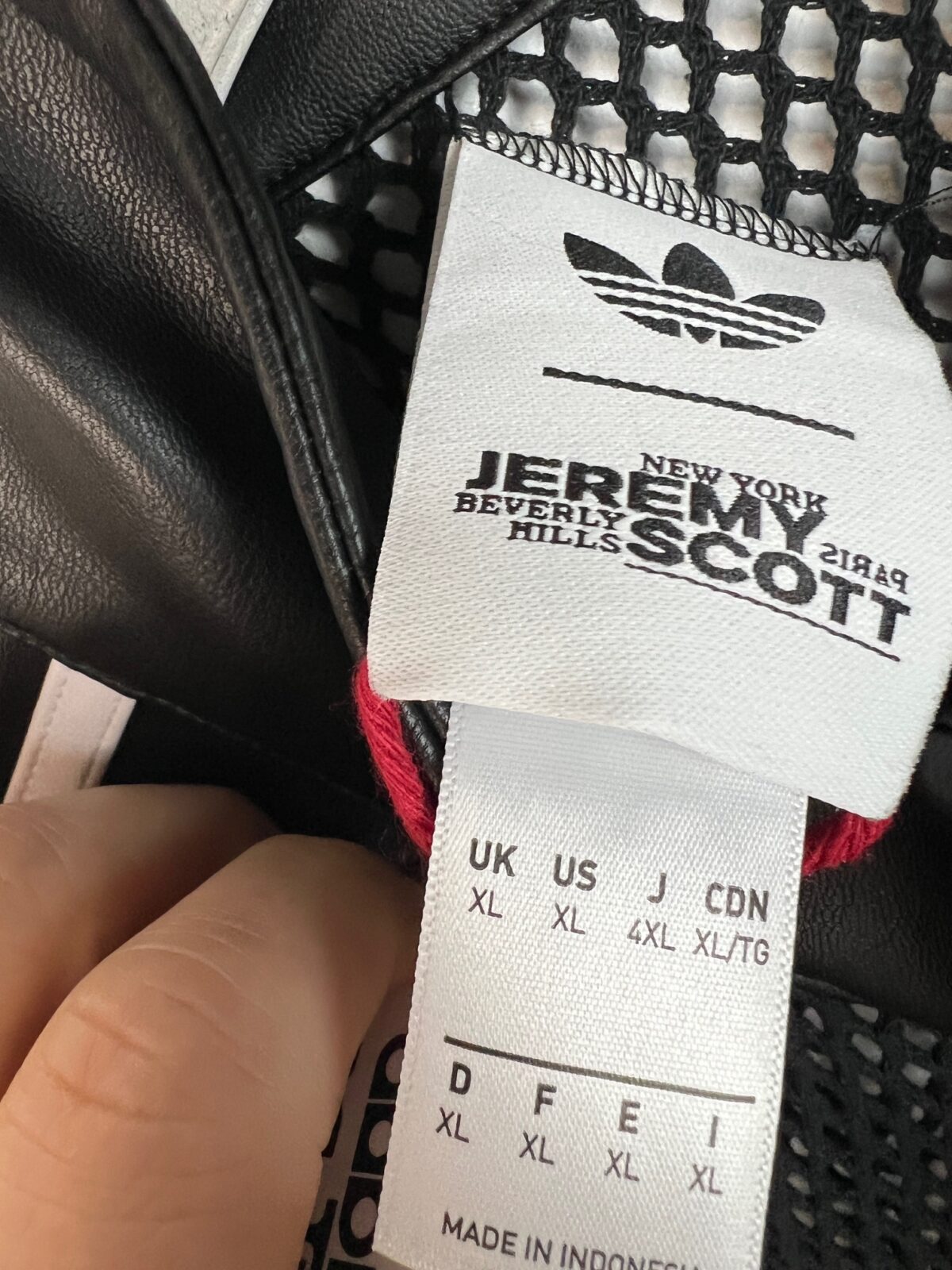 Bluza męska Adidas x Jeremy Scott siatka XL - obrazek 3