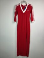 Sukienka Adidas Originals czerwona długa XS