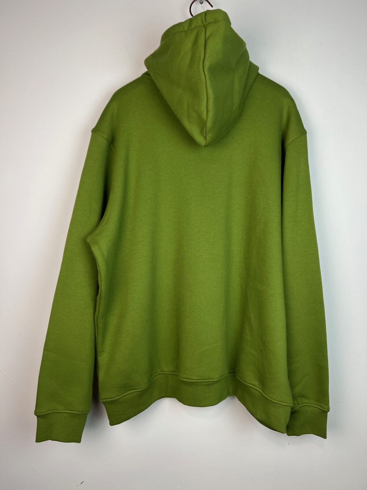 Bluza męska z kapturem Adidas zielona oliwka 2XL - obrazek 2