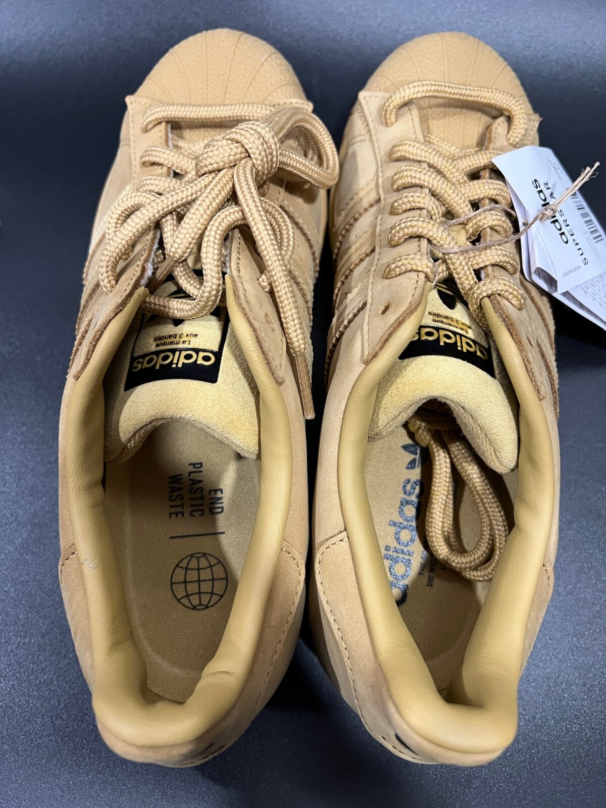 Sneakersy Adidas Superstar Golden Beige GZ4831 40 - obrazek 2