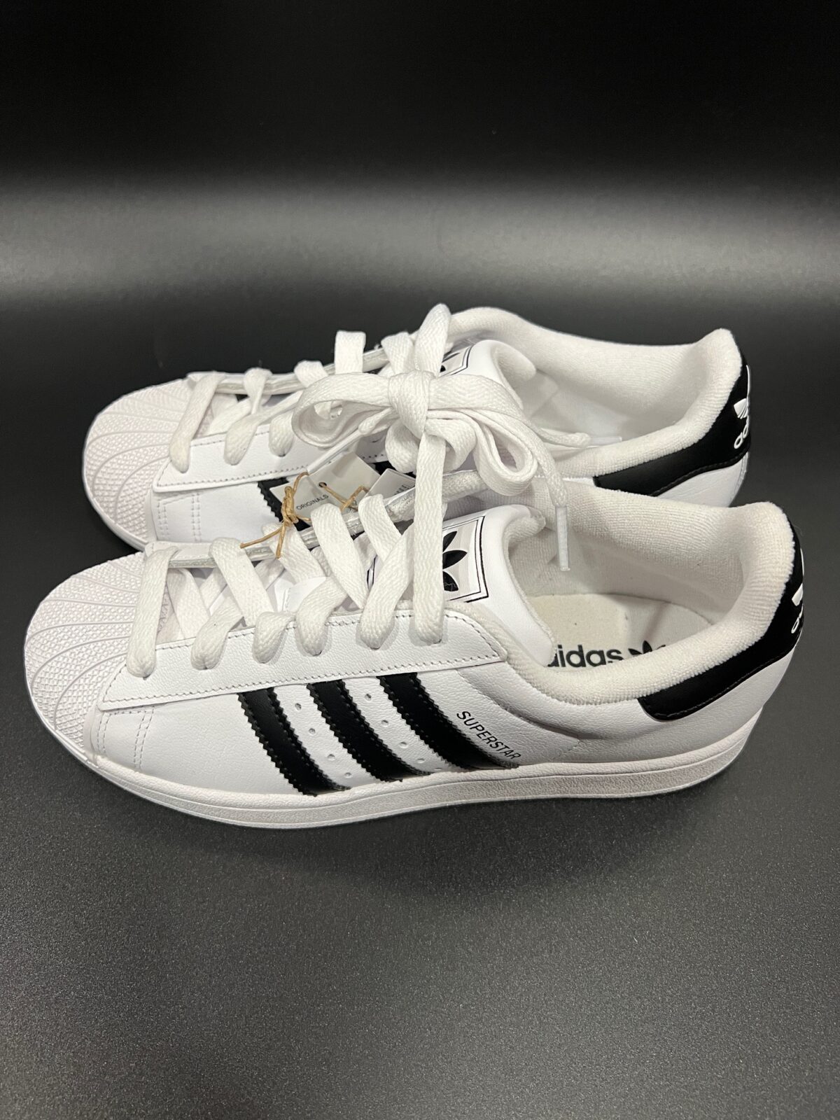 Sneakersy Adidas Superstar II J białe 38 2\3 - obrazek 5