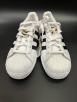 Sneakersy Adidas Superstar J białe 36 2\3 - obrazek 5
