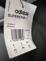 Sneakersy Adidas Superstar J białe 36 2\3 - obrazek 4