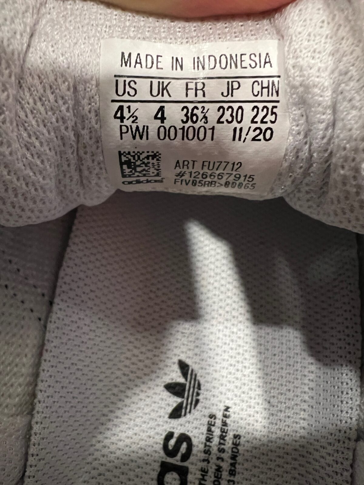 Sneakersy Adidas Superstar J białe 36 2\3 - obrazek 3