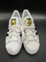 Sneakersy Adidas Superstar J białe 36 2\3 - obrazek 2