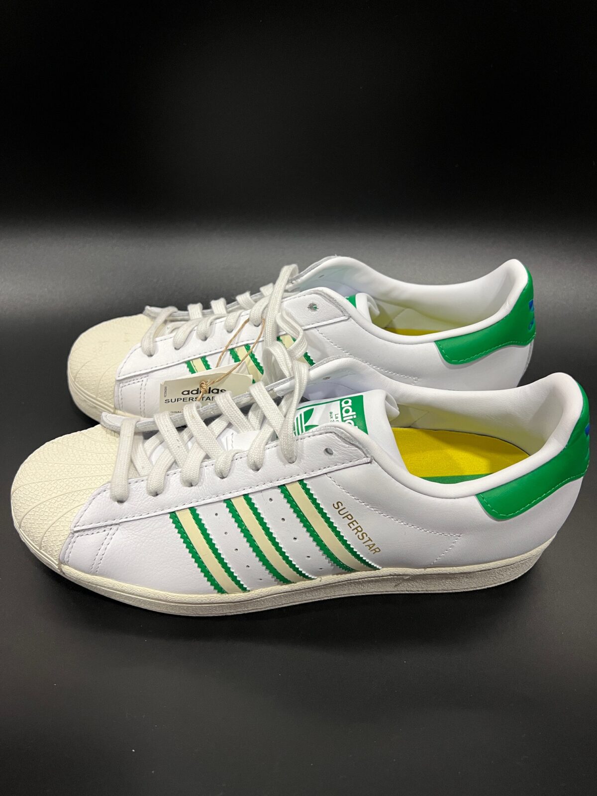 Sneakersy męskie Adidas Superstar białe 44 - obrazek 6