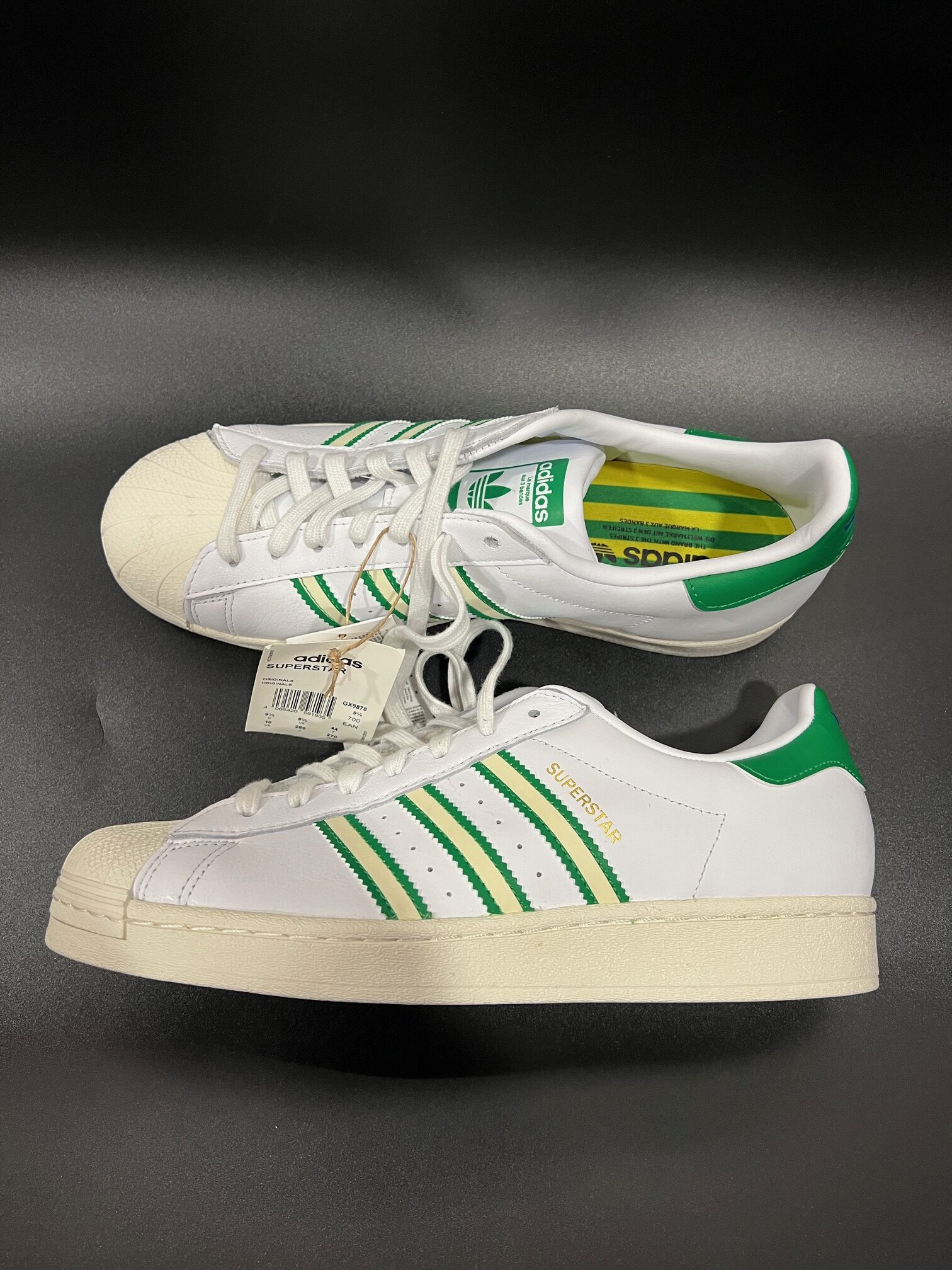 Sneakersy męskie Adidas Superstar białe 44