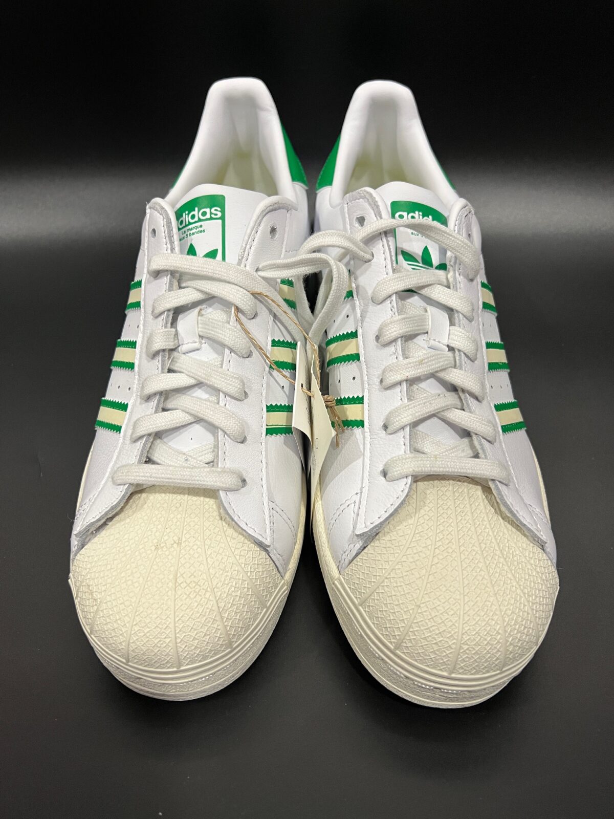 Sneakersy męskie Adidas Superstar białe 44 - obrazek 5