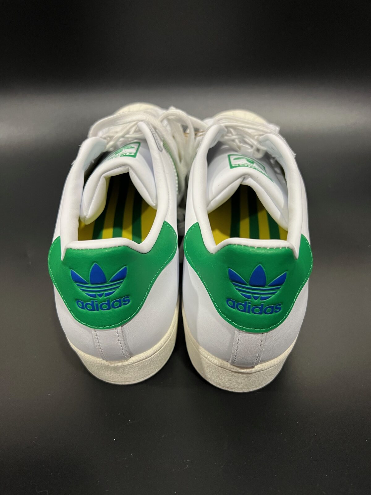 Sneakersy męskie Adidas Superstar białe 44 - obrazek 4