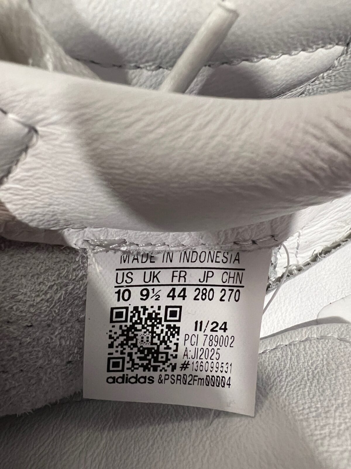 Sneakersy skórzane Adidas Superstar 82 JI2025 44 - obrazek 2