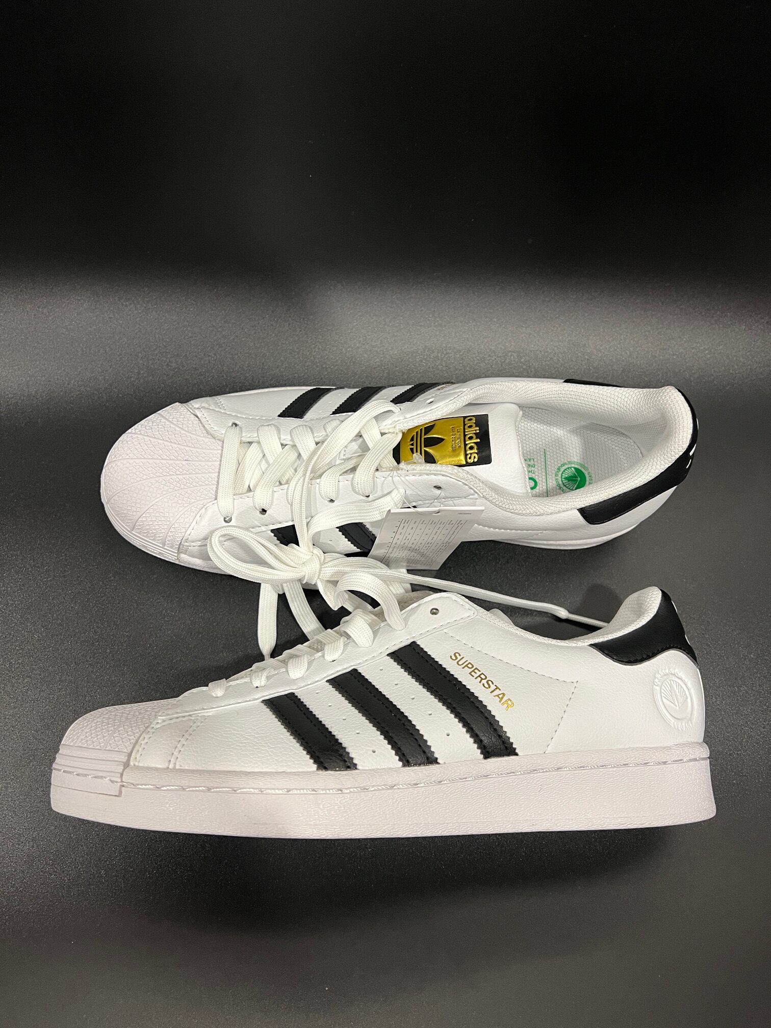 Sneakersy wegańskie Adidas Superstar Vegan białe 42