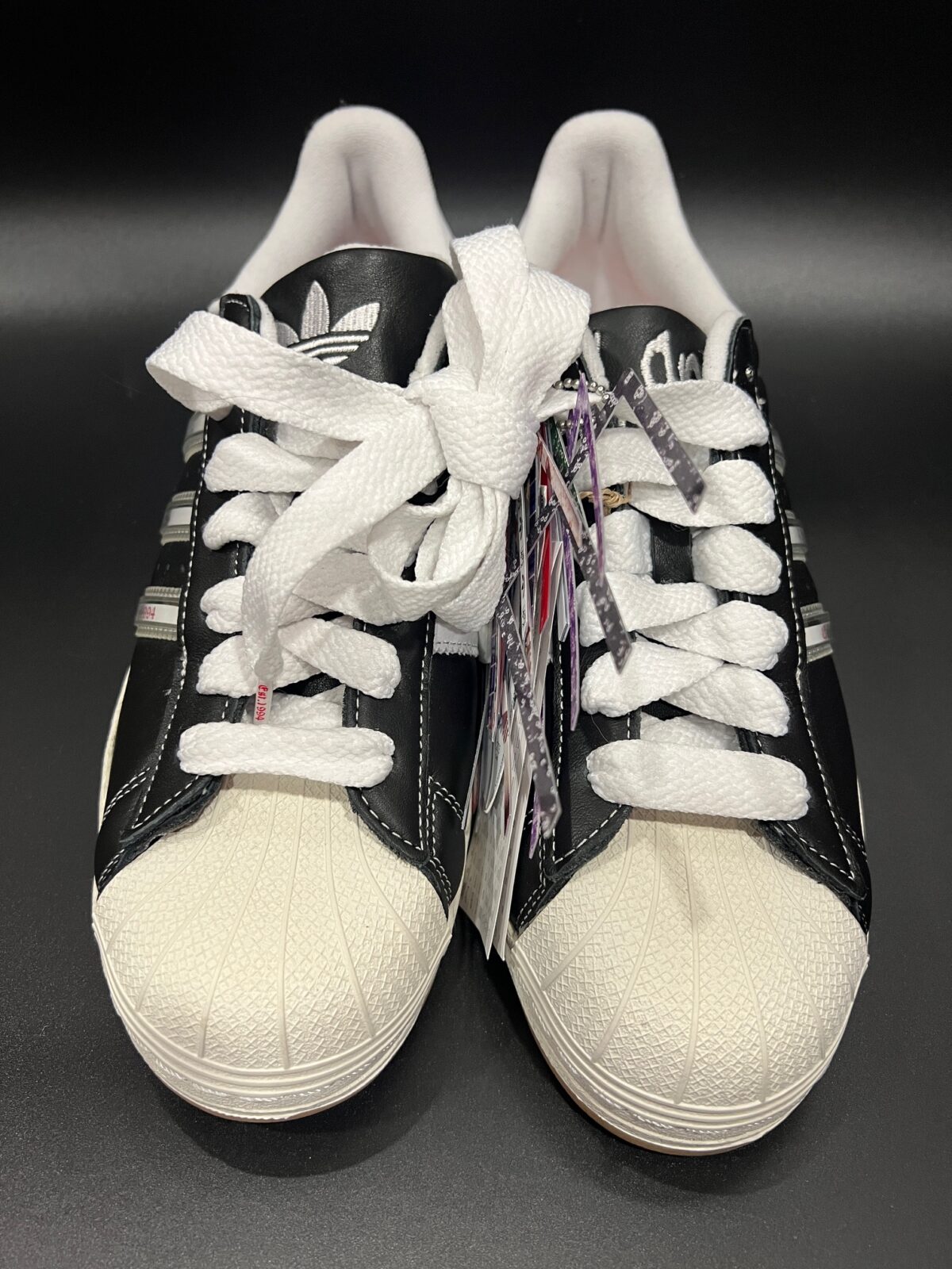 Sneakersy męskie Adidas Superstar x Korn czarne 44 2\3 - obrazek 8