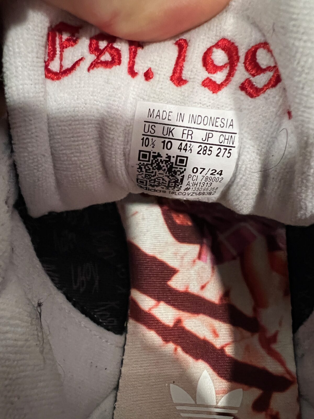 Sneakersy męskie Adidas Superstar x Korn czarne 44 2\3 - obrazek 2