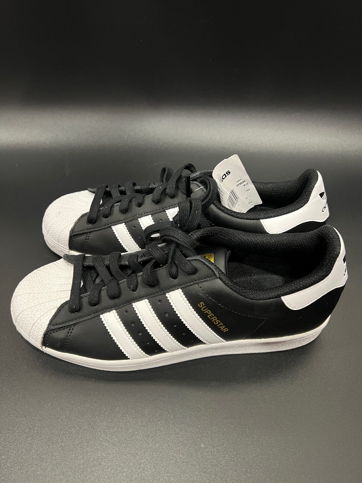 Sneakersy Adidas Superstar czarne unisex 41 1/3 - obrazek 6