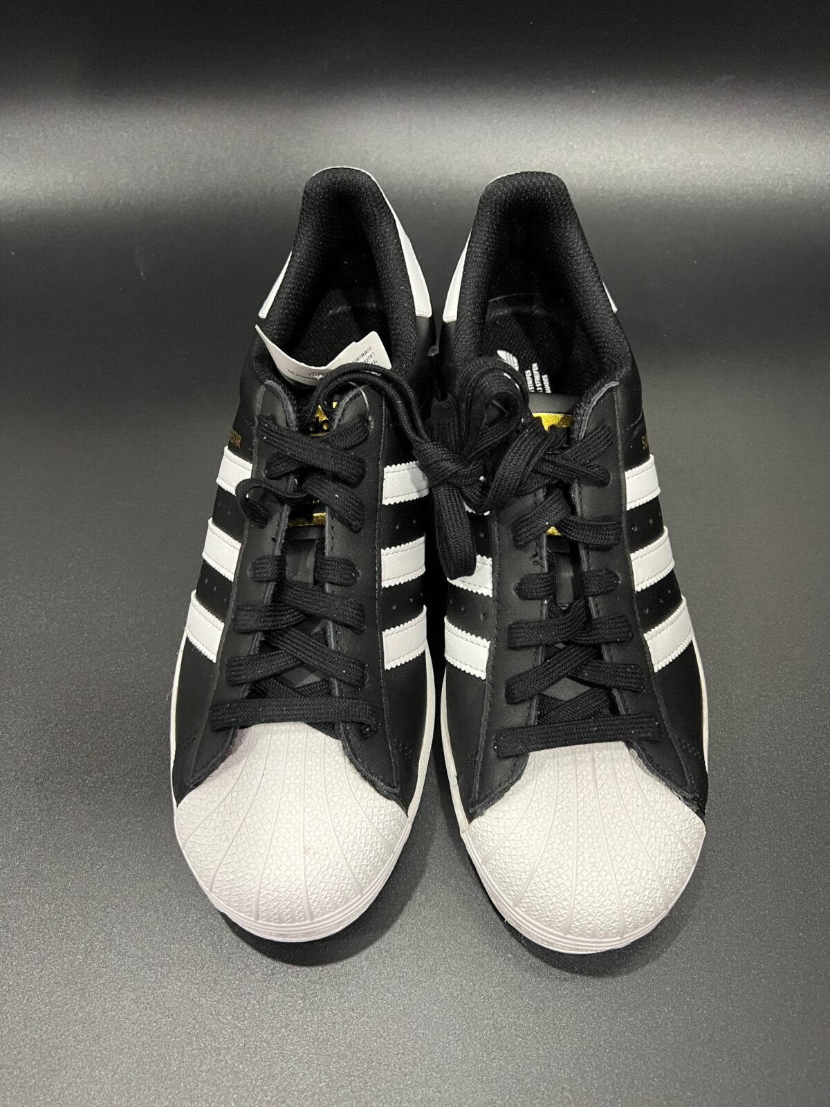 Sneakersy Adidas Superstar czarne unisex 41 1/3 - obrazek 5