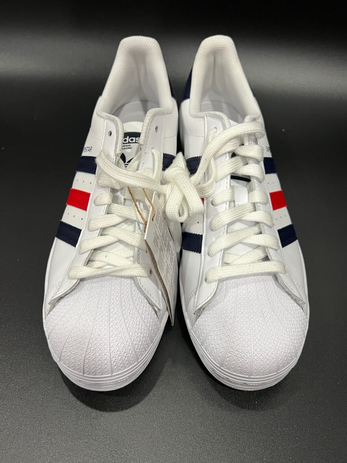 Sneakersy Adidas Superstar białe unisex 42 - obrazek 4