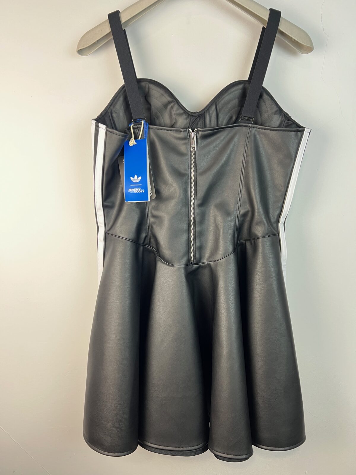 Sukienka Adidas x Jeremy Scott Faux Leather M - obrazek 3