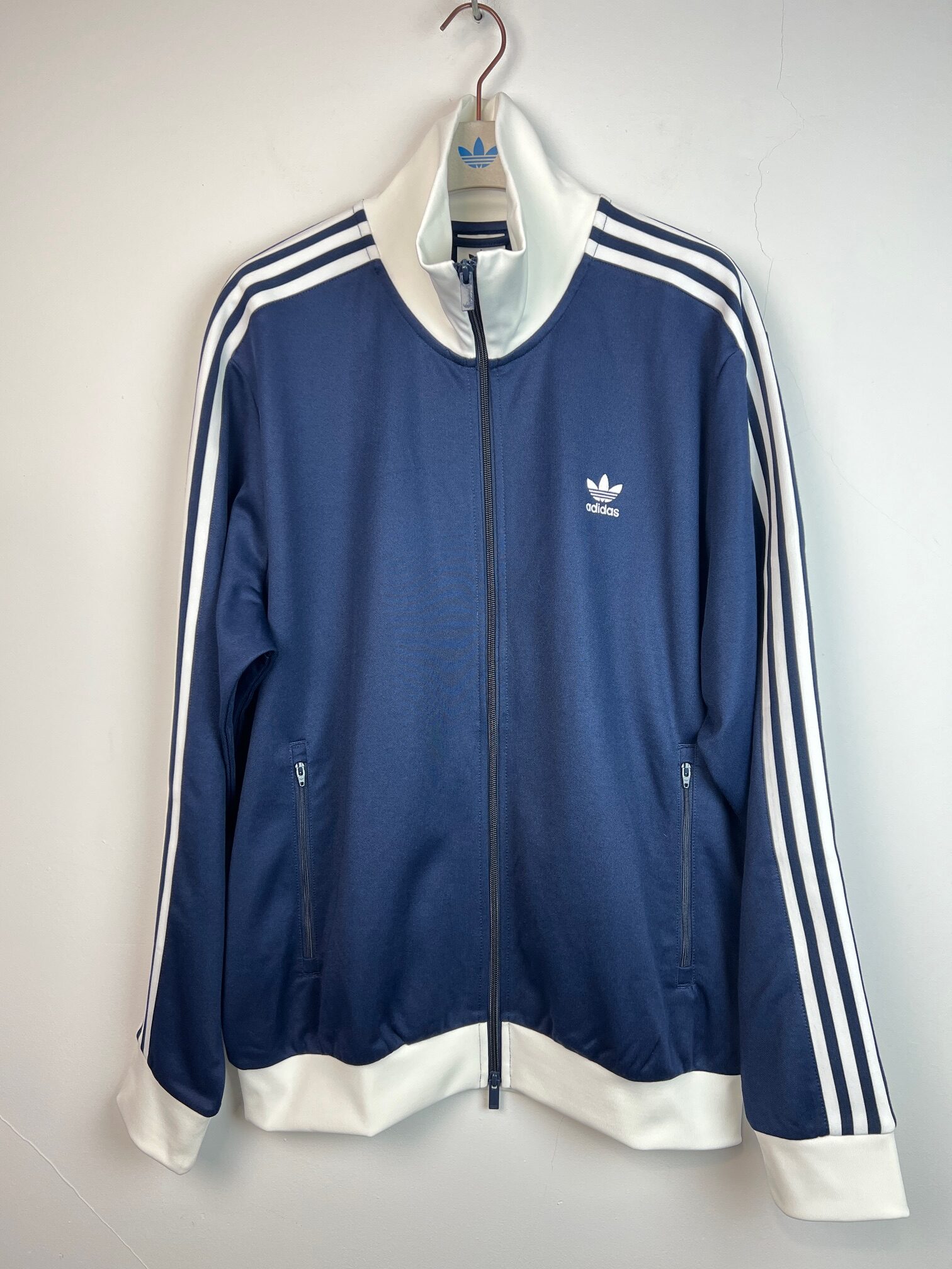 IMG_7379 Bluza Adidas Firebird Classic granatowa XL - obrazek 1