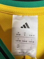 Sukienka Adidas Performance żółta długa S - obrazek 3