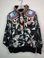 Bluza damska Adidas x Farm z kapturem multicolor S